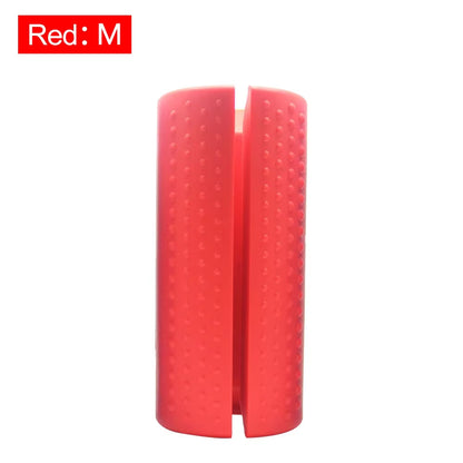 1 Piece Dumbbell Grips Barbell Thick Bar Fitness Silicone Coarse Grip Household Barbell Arm Weightlifting Support Training