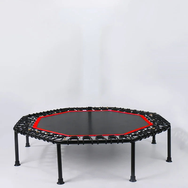 48 Inch Indoor Folding Adult Trampoline Portable Fitness Equipment 122Cm Diameter