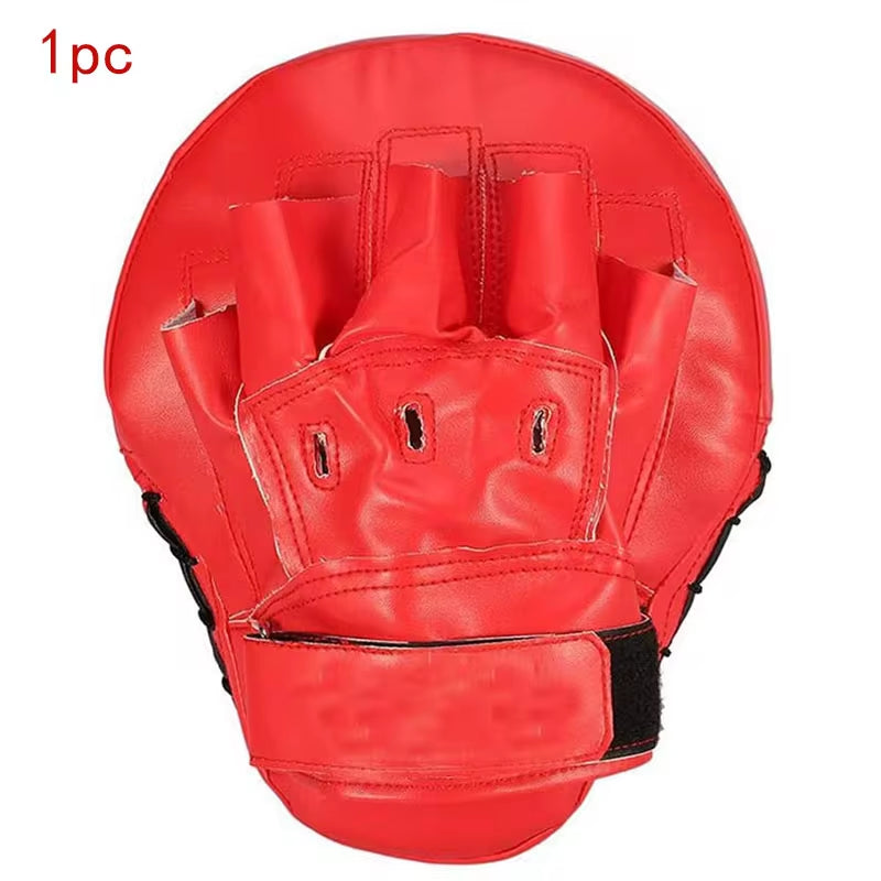 1/2Pcs Curved Boxing Bag Boxing Equipment Focus Punching Bags for Taekwondo Muay Thai Karate Adults Kids PU Training Paws Pads