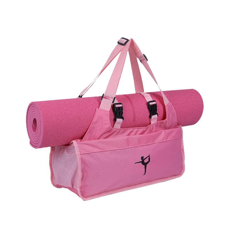 Multifunctional Fitness Yoga Bag Waterproof Sport Shoulder Bag Yoga Pilates Mat Case Bag without Mat