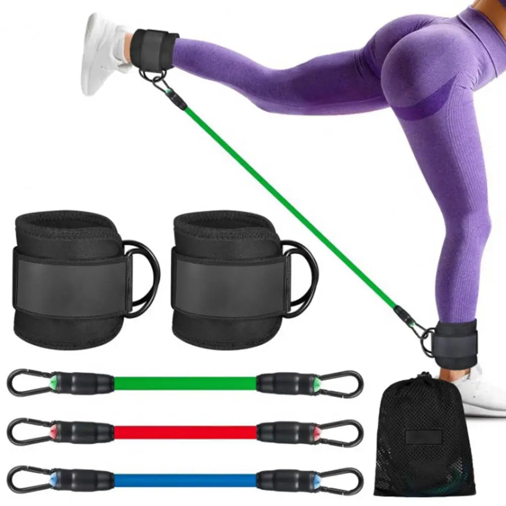 Ankle Resistance Bands Workout Resistance Bands Adjustable Ankle Resistance Band Set with Fastener Tape for Leg for Strength