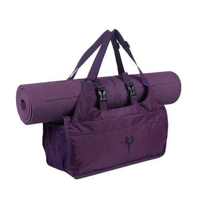 Multifunctional Fitness Yoga Bag Waterproof Sport Shoulder Bag Yoga Pilates Mat Case Bag without Mat