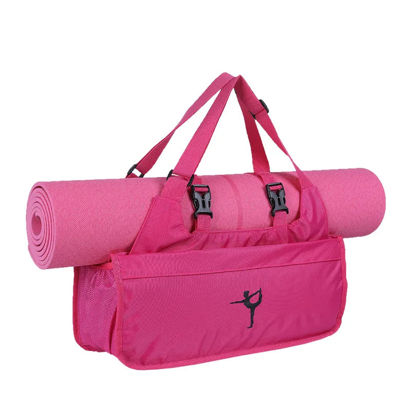 Multifunctional Fitness Yoga Bag Waterproof Sport Shoulder Bag Yoga Pilates Mat Case Bag without Mat