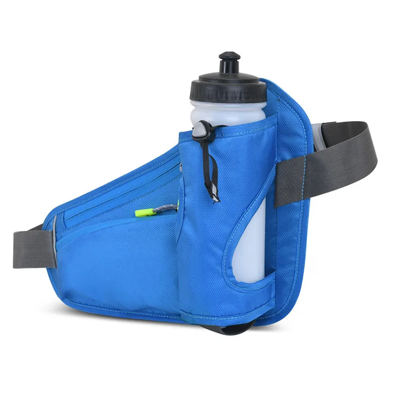 Running Waist Bags for Long-Distance Runners Hikers Water Bottle Outdoor Sports Fitness Cycling Belt Phone Pouch