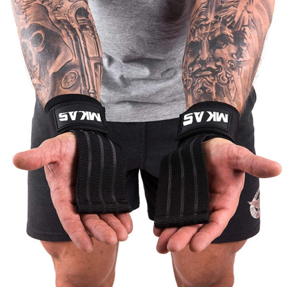 Power Lifting Straps Weightlifting Gym Gloves Deadlift Wrist Straps Hand Palm Assist Gear for Pull up Bar Barbell Dumbbell Train