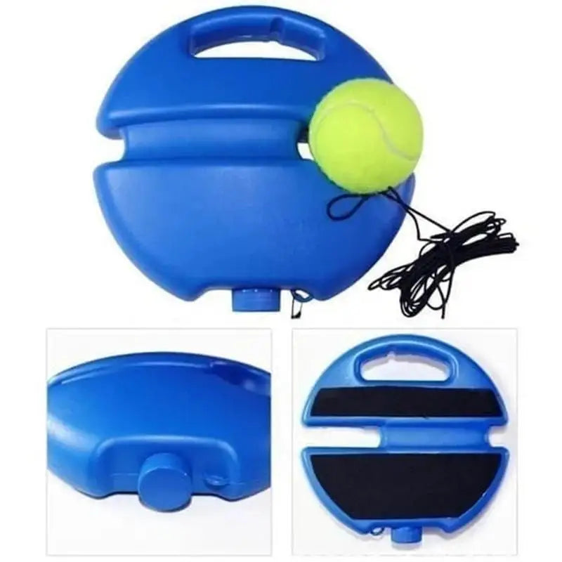 Tennis Training Aids Base with Elastic Rope Ball Practice Self-Duty Rebound Tennis Trainer Partner Sparring Devic Practice Tool